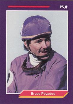 1992 Jockey Star #206 Bruce Poyadou Front